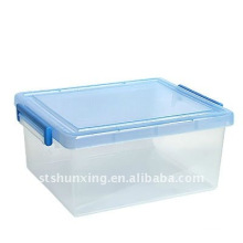 china factory plastic middle size multipurpose clear storage box for wholesale